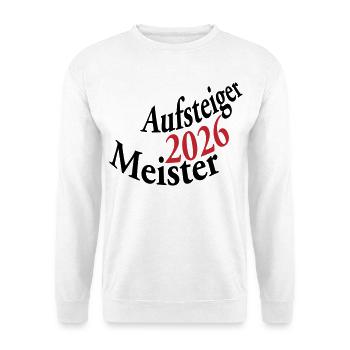 Champion and promoted team 2026 - Unisex Sweatshirt - white - Front