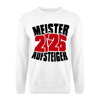 Champion and promoted team 2026 - Unisex Sweatshirt - white - Front