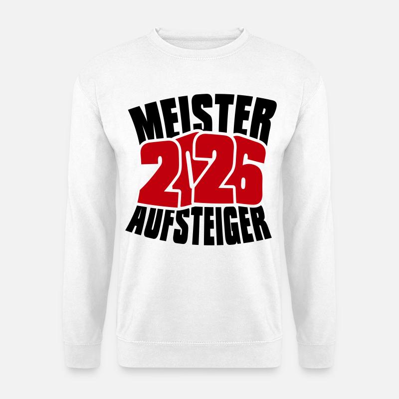 Champion and promoted team 2026 - Unisex Sweatshirt - white