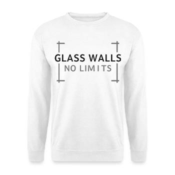 Apparence de court de tennis de padel sans limites - Sweat-shirt Unisexe - blanc - Devant