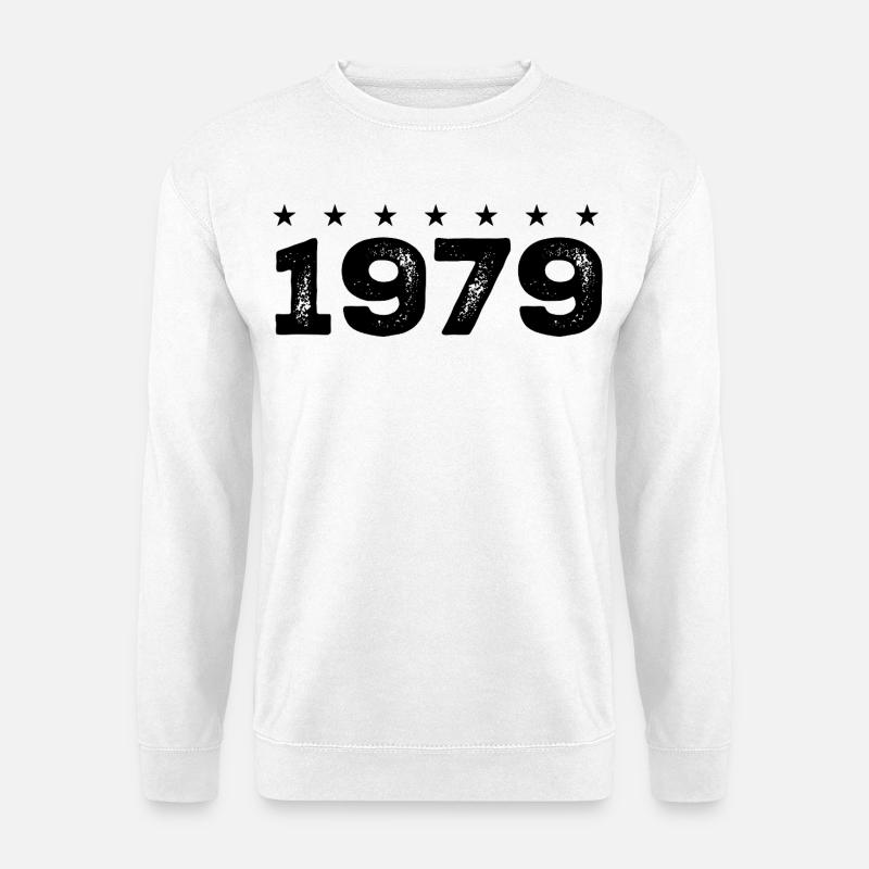 Hergestellt 1979 - Unisex Pullover - Weiß