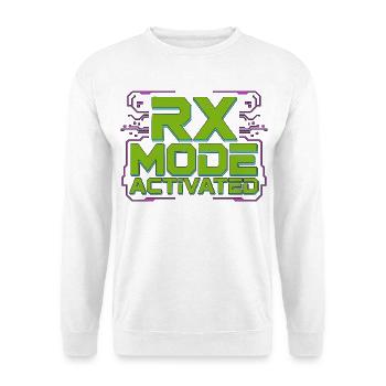 Retail Pharmacist Rx Mode Activated Pharmacy Care - Unisex Sweatshirt - white - Front