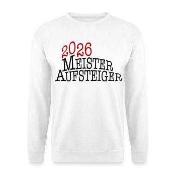 Champion and promoted team 2026 - Unisex Sweatshirt - white - Front