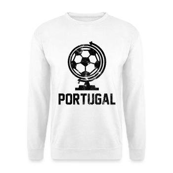 Portugal Football - Sweat-shirt Unisexe - blanc - Devant