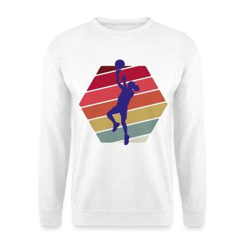Basketball player - Unisex Sweatshirt - white - Front