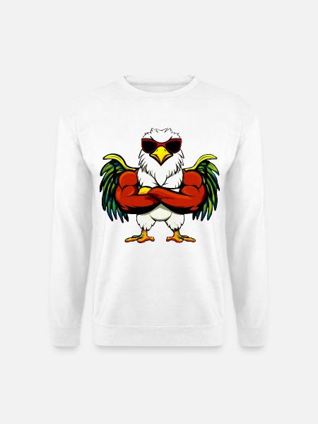 Adler Fitness - Unisex Sweatshirt - white