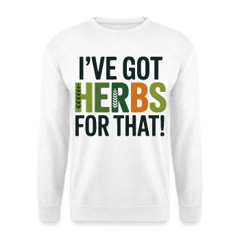 Certified Clinical Botanical Medicine Specialist  - Unisex Sweatshirt - white - Front