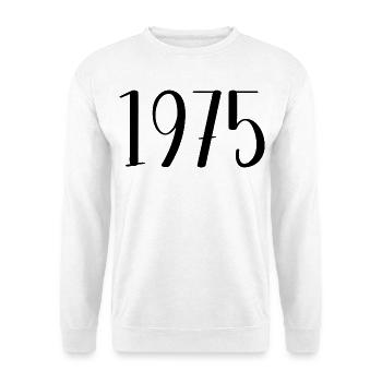 1975 - Sweat-shirt Unisexe - blanc - Devant