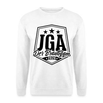 Bachelor Party 2026 The Groom Bachelor Party - Unisex Sweatshirt - white - Front