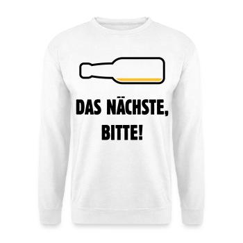 La prochaine chose, s’il vous plaît ! (Bière / Bière / Pourrie 2C) - Sweat-shirt Unisexe - blanc - Devant
