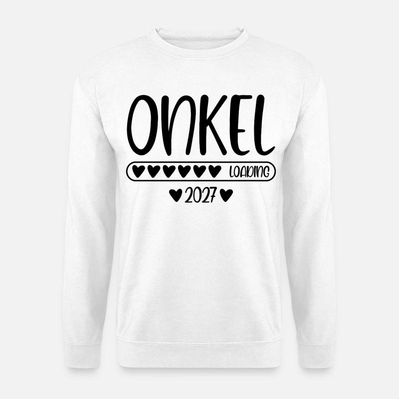 Uncle 2027 loading - Unisex Sweatshirt - white
