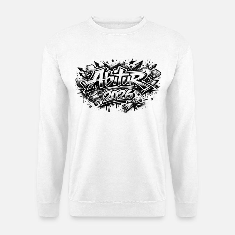 Graffiti 2026 Spray Art - Unisex Sweatshirt - white