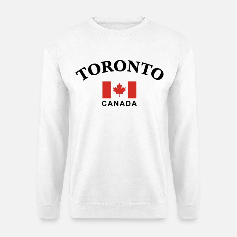Toronto, Kanada - Unisex Pullover - Weiß