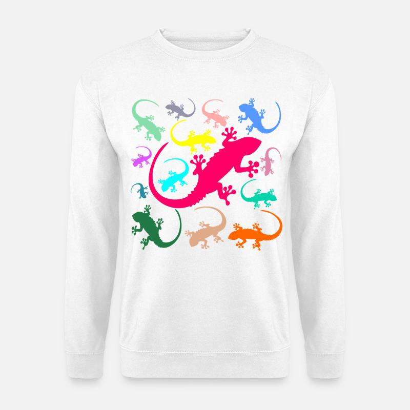 Lizard Diversity - Unisex Sweatshirt - white
