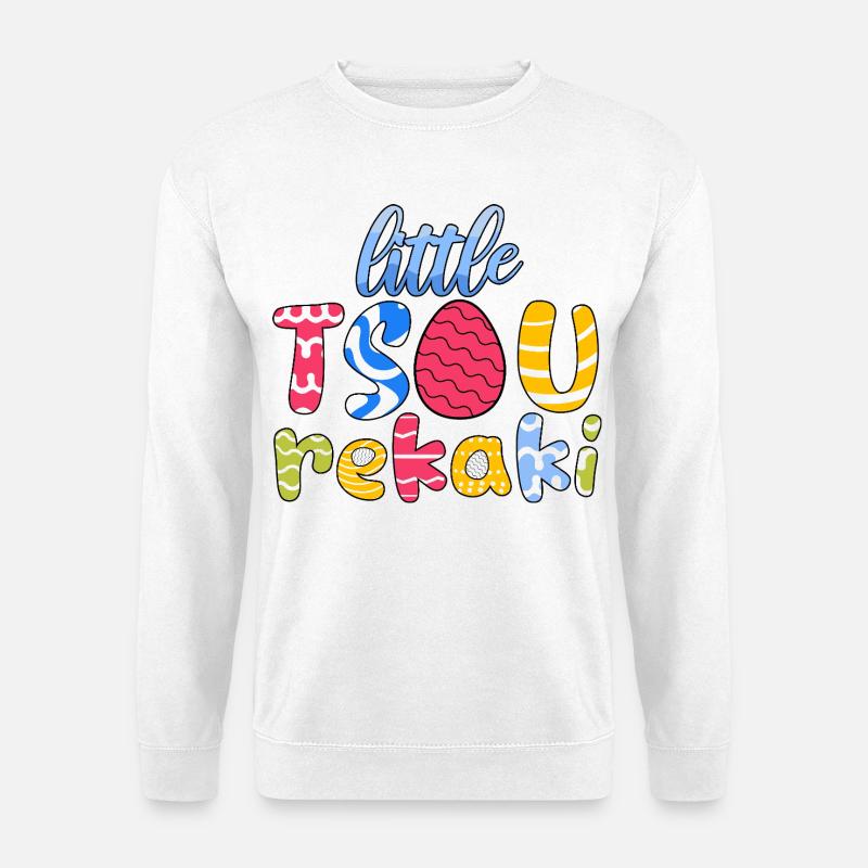 Piccola Pasqua Pasquale Greca Pasquale Tsourekaki - Felpa unisex - bianco