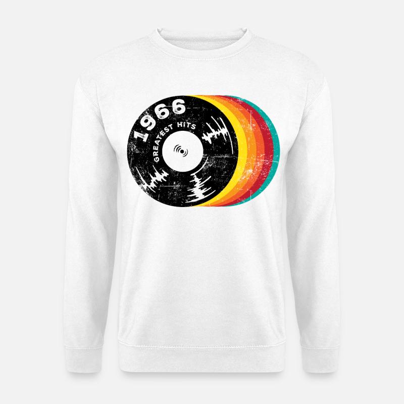 Greatest Hits 1966 - Unisex Pullover - Weiß