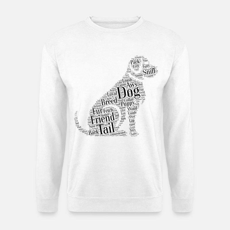 Dog Cloud - Unisex Pullover - Weiß