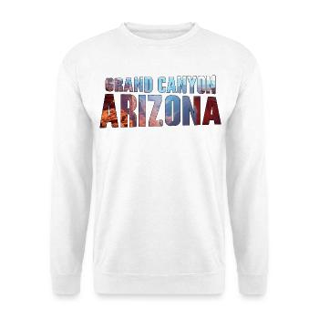 Grand Canyon Arizona Nationalpark, USA - Unisex Pullover - Weiß - Vorne