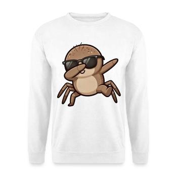 Dabbing Spider - Unisex Sweatshirt - white - Front