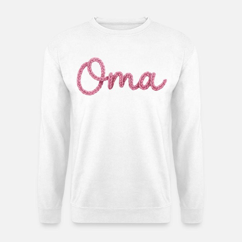 Oma - Unisex Pullover - Weiß