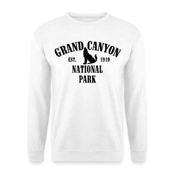 Grand Canyon Nationalpark gegründet 1919 - Unisex Pullover - Weiß - Vorne