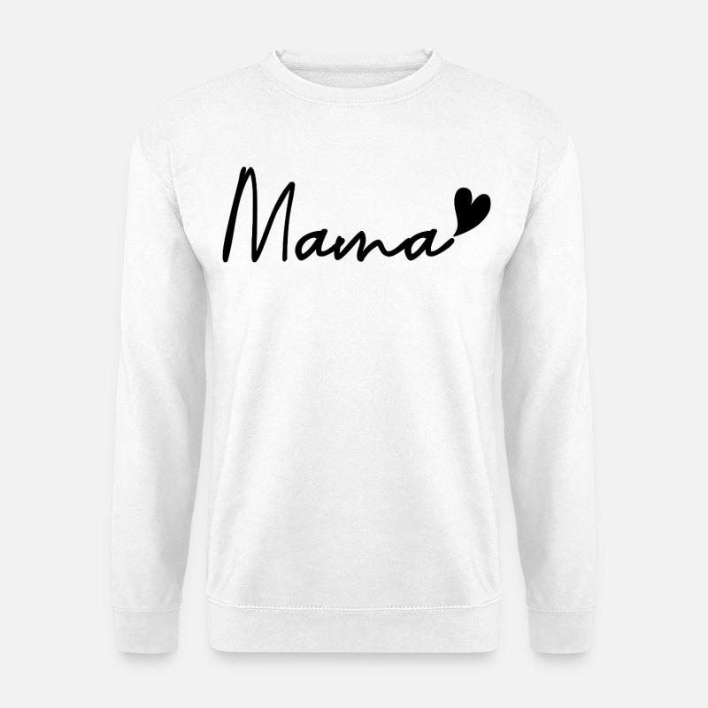 Mamma - Unisex Pullover - Weiß