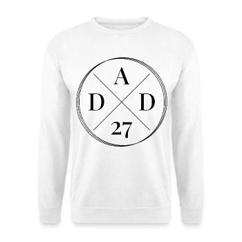 Papa 2027 - Dad 27 - Unisex Pullover - Weiß - Vorne