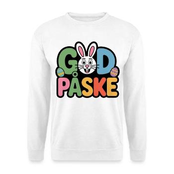 Lapin de Pâques mignon - Sweat-shirt Unisexe - blanc - Devant