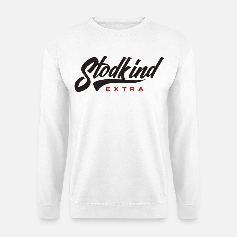 Stodkind Extra Black - Unisex Sweatshirt - white
