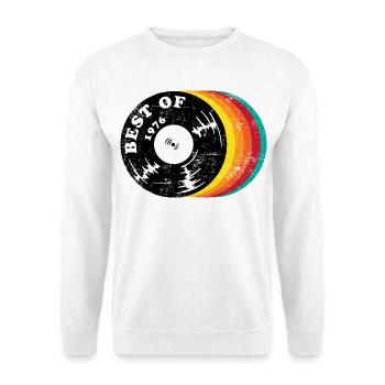 Le meilleur de 1976 - Sweat-shirt Unisexe - blanc - Devant