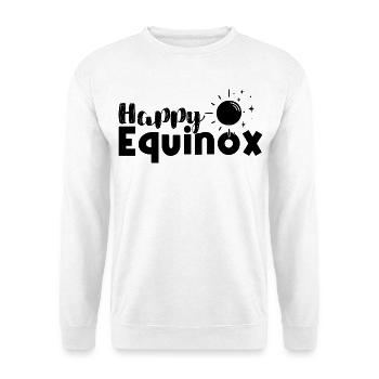 Joyeux équinoxe Bénédictions d’Ostara - Sweat-shirt Unisexe - blanc - Devant