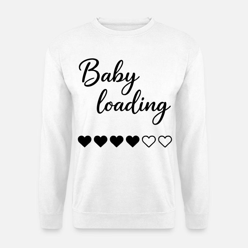 Baby loading - Unisex Sweatshirt - white