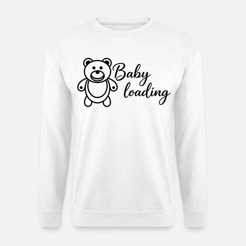 Baby loading - Unisex Sweatshirt - white