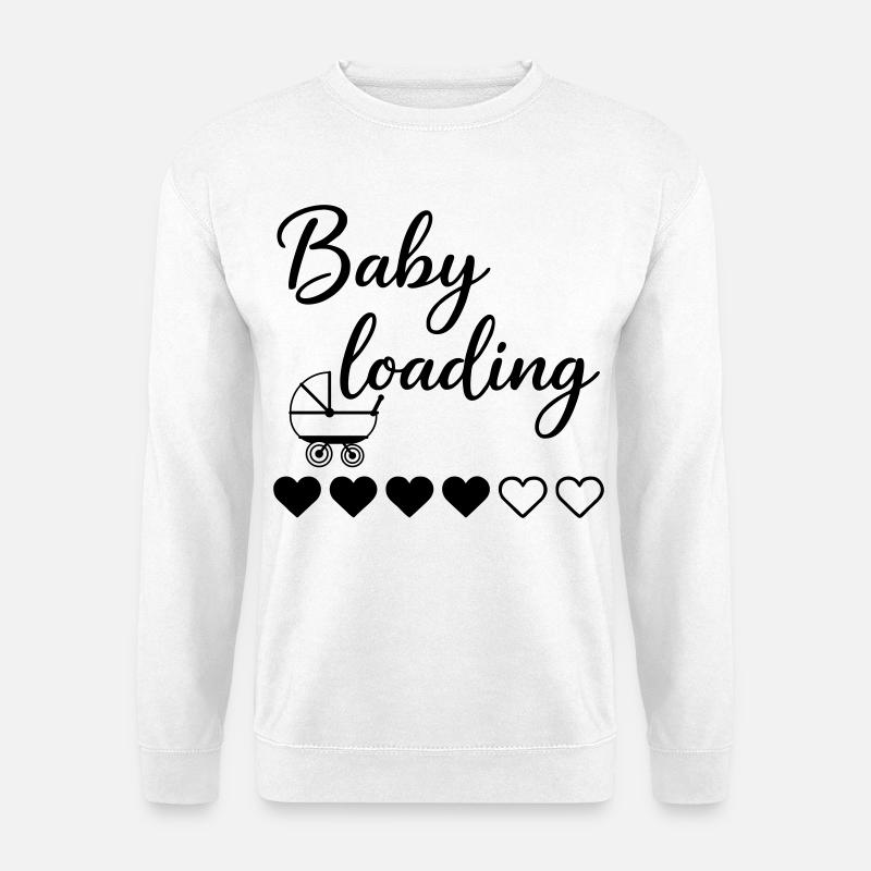 Baby loading - Unisex Sweatshirt - white