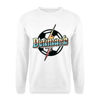 Denmark Fussball - Unisex Pullover - Weiß - Vorne