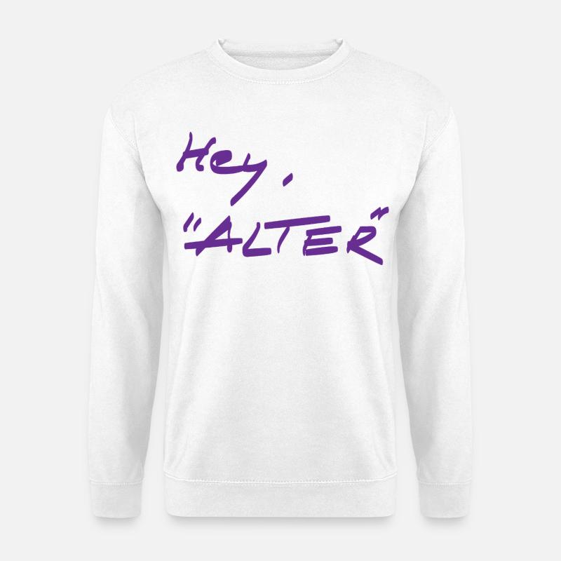 Salutations - différent - Sweat-shirt Unisexe - blanc