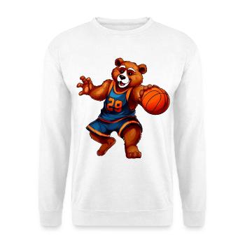 Bears Basketball - Unisex Sweatshirt - white - Front