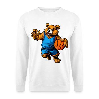 Bears Basketball - Unisex Sweatshirt - white - Front