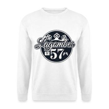 Sejerlänner Lagombes Allrounder Siegerländer Platt - Sweat-shirt Unisexe - blanc - Devant