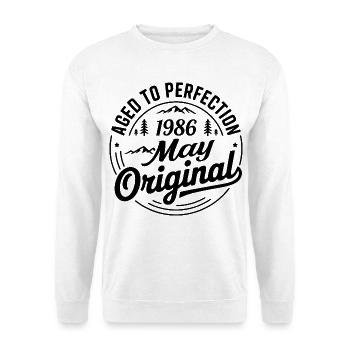 May 1986 – Legend of the Peaks and Mountains - Unisex Sweatshirt - white - Front