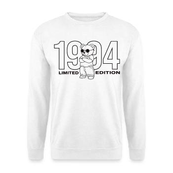 Édition limitée de l’Ours d’anniversaire 2004 - Sweat-shirt Unisexe - blanc - Devant