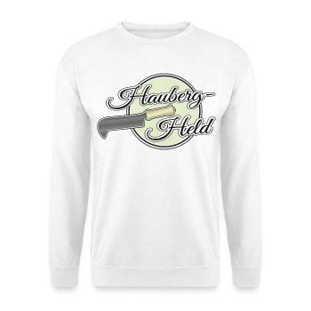 Hero of the Hauberg Hauberg Hero Heroine Hauberghero - Unisex Sweatshirt - white - Front