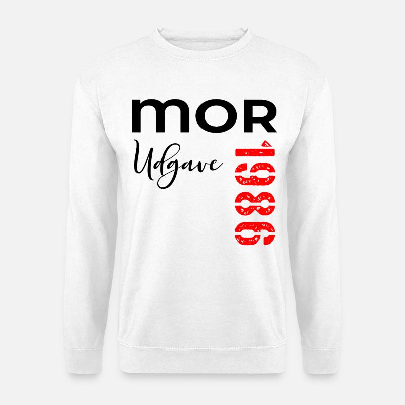 Mor 1986 Udgave - Unisex Pullover - Weiß