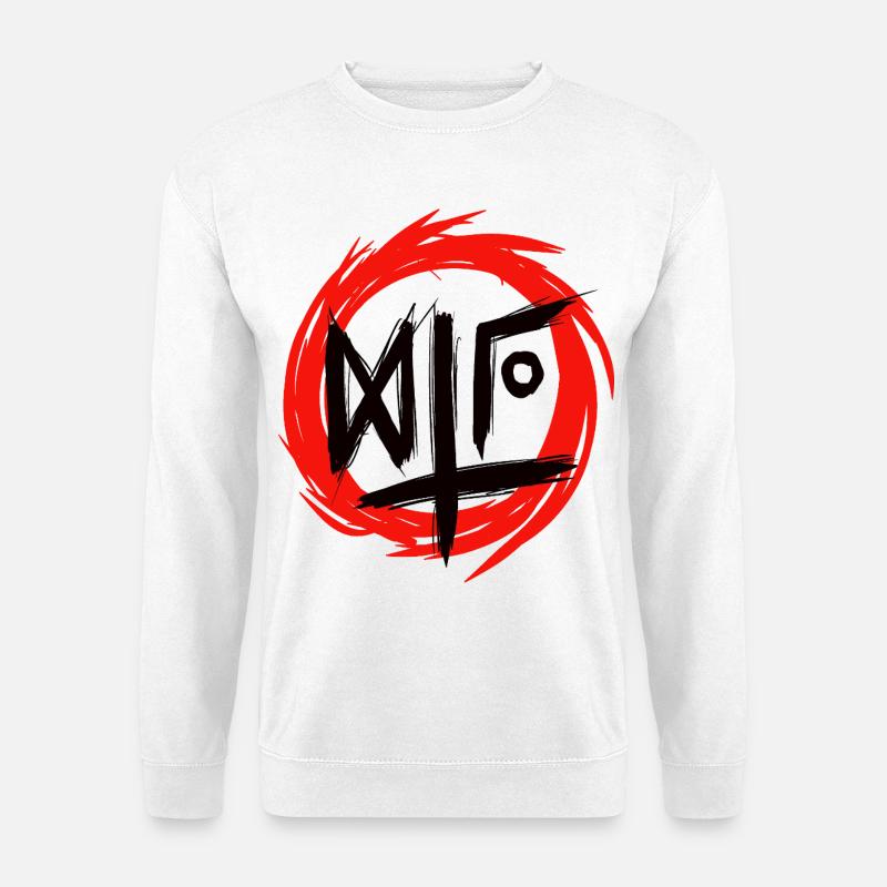 Offizielles schwarzes Logo 2026 - Unisex Pullover - Weiß