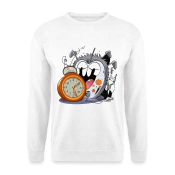 Sleepless watch monster - Unisex Sweatshirt - white - Front