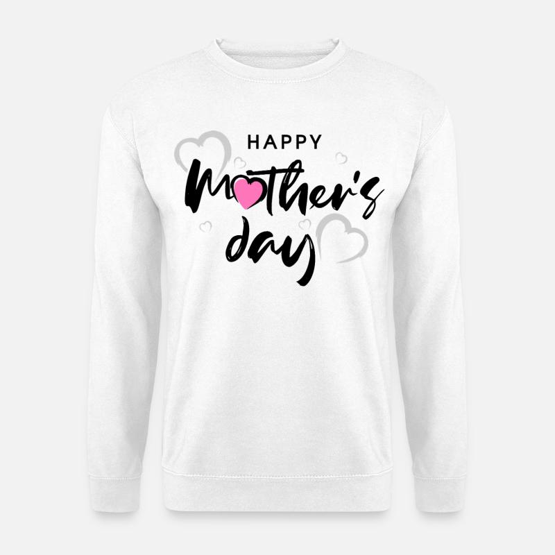 Happy Mothersday-Shirt - Unisex Pullover - Weiß