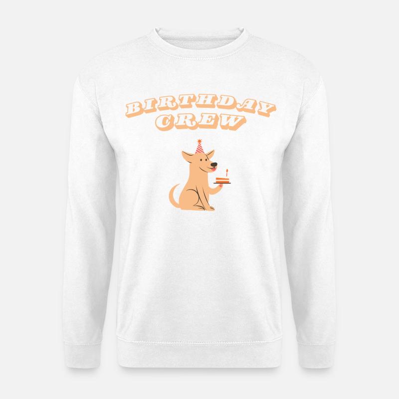 Birthday Crew - Unisex Pullover - Weiß