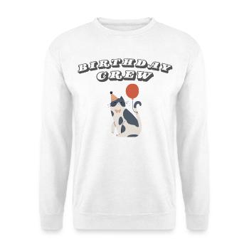 Birthday Crew - Unisex Sweatshirt - white - Front