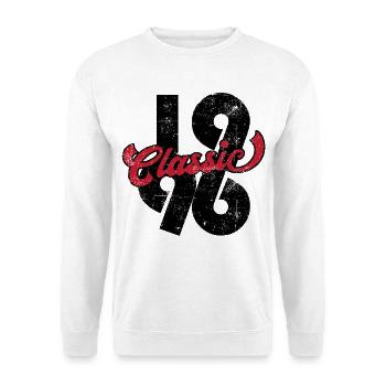 Vintage 1996 - Unisex Pullover - Weiß - Vorne
