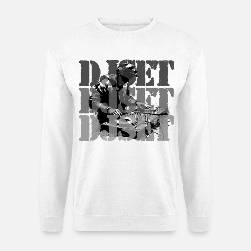 DJ SET - Unisex Pullover - Weiß